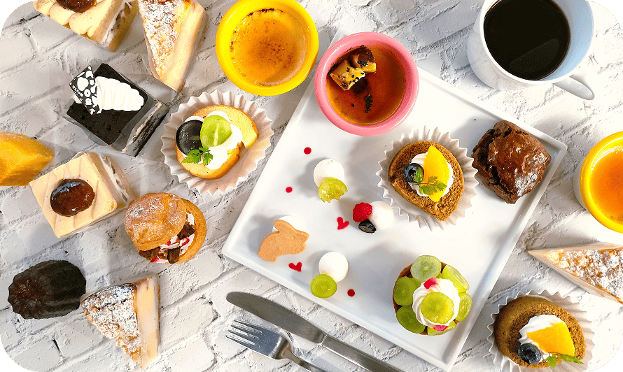 セレクトデザートプレート