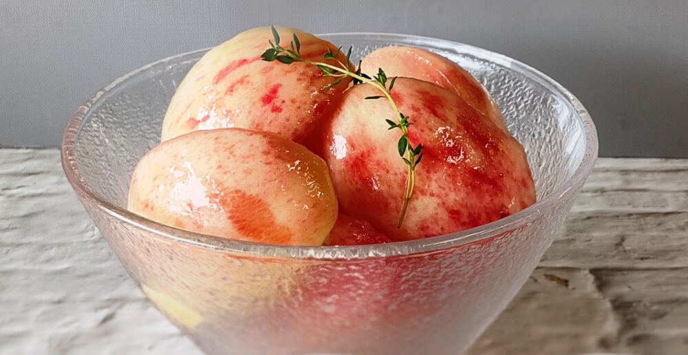 桃そのまま？スイーツ？