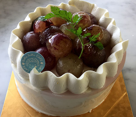 贅沢巨峰のショート